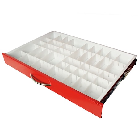 Harloff Premium MDS30 Adjustable Plastic Divider Set with Insert Tray, 3 Inch Drawers MD30-TRAYDIV3-P1